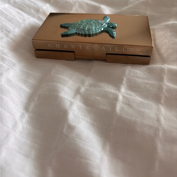 Chantecaille Bronze and Teal Turtle Case - Picture 5 of 8